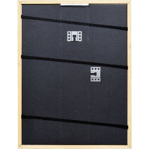 Фоторамка з дерева, профіль 22, каштановий колір, 25x50 см, з музеєвим склом