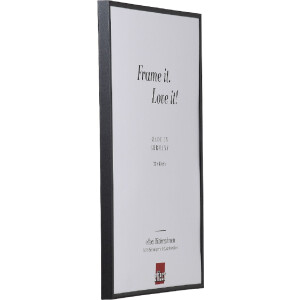 Ефектний пластиковий рамка 10x10 см, сірий з антибликовим склом