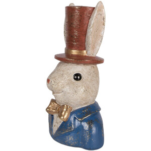 Бюст кролика від Clayre & Eef — бежевий, 17x13x29 см