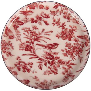 Clayre & Eef 66417 Untersetzer Ø 11x1 cm Rosa Rot