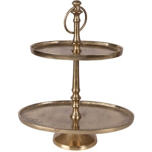 Полка Clayre & Eef з алюмінію 27x18x34 см, сучасний мінімалістичний дизайн