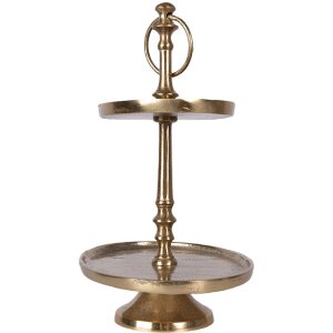 Полка Clayre & Eef з алюмінію 27x18x34 см, сучасний мінімалістичний дизайн