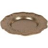 Clayre & Eef 6AL0081 декоративна миска Ø 20x2 см золотистий алюміній