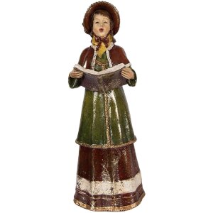 Фоторамка Clayre & Eef 6PR6055 Рождественская композиция 4-х частная красная/зеленая