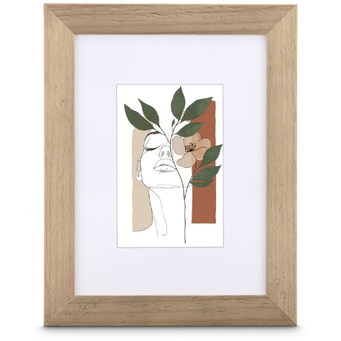 Фоторамка Hama Albero тау́пе, дерево, зеркальное стекло, разные форматы