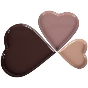 Декоративний сет мисок Clayre & Eef рожевого кольору Ø 24/19/13 см