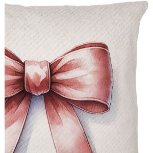 Clayre & Eef Наволочка 45x45 см бежево-розовая