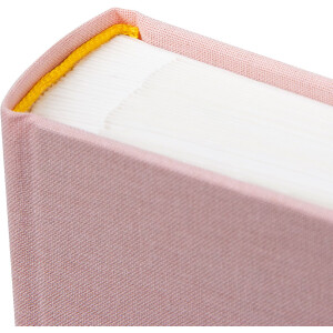 Альбом для дитини Goldbuch «Відчуття хмар» рожевий 30x31 см, льон, 60 сторінок, текстовий вступ