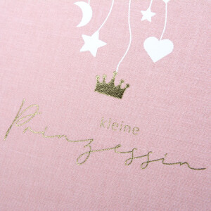 Альбом для дитини Goldbuch «Відчуття хмар» рожевий 30x31 см, льон, 60 сторінок, текстовий вступ