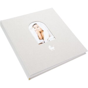 Альбом для дитини Goldbuch Cozy Nest Песочний сірий 30x31 см