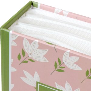 Фоторамка Goldbuch Blossom Story — 100 фото формата 10x15 см, твёрдый переплёт с флоральным принтом