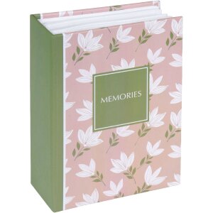 Фоторамка Goldbuch Blossom Story — 100 фото формата 10x15 см, твёрдый переплёт с флоральным принтом