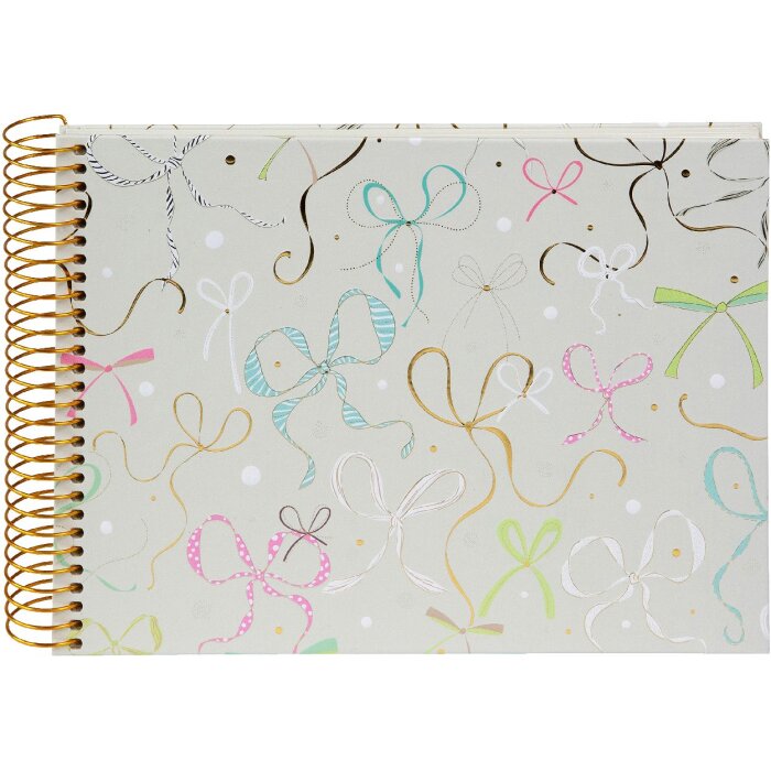 Альбом Goldbuch Spiral з білими сторінками, таупе, 23x17 см