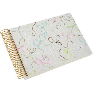 Альбом Goldbuch Spiral з білими сторінками, таупе, 23x17 см