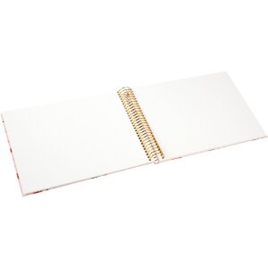 Альбом Goldbuch Secret Garden — рожевий, 23x17 см, з рельєфним папером та золотим пресуванням