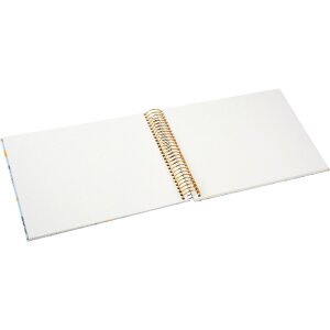 Альбом Goldbuch Secret Garden Blue — стильний співробітник для творчості з рельєфним золотим тисненням, 23x17 см