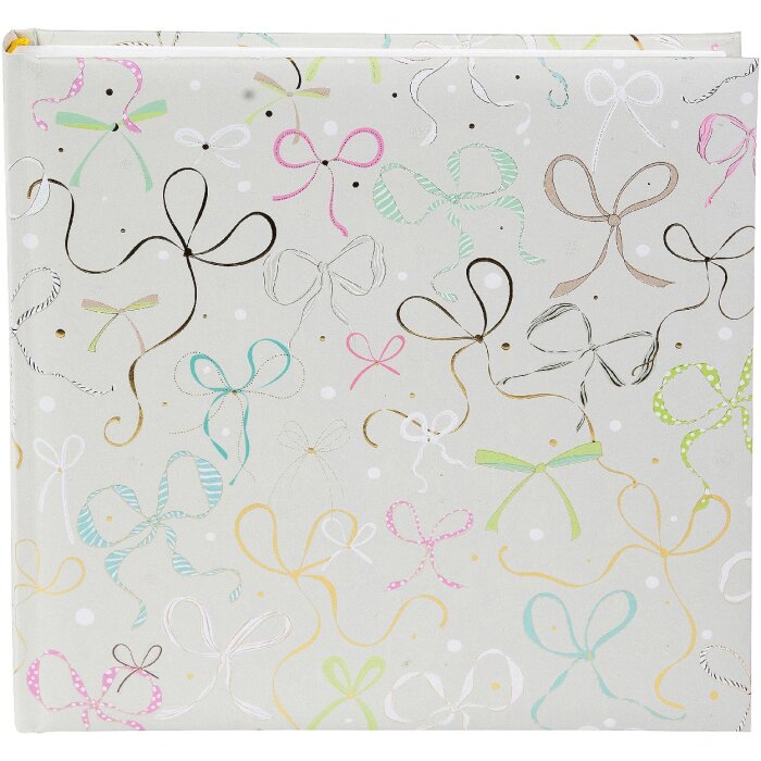 Фотоальбом Goldbuch Ribboné таупе 25x25 см з гравіюванням та пергаменними сторінками