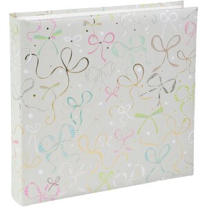 Фотоальбом Goldbuch Ribboné таупе 25x25 см з гравіюванням та пергаменними сторінками