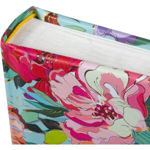 Фотоальбом Goldbuch Velvet Bloom 30x31 см — флористичний золотий дизайн, 60 сторінок для фото