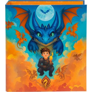 Файловий органайзер Goldbuch Drachenfreund 28x32 см, чорний