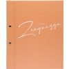 Папка для дипломів Goldbuch «Свіжий персик» 24x31 см з 12 прозорими вкладками