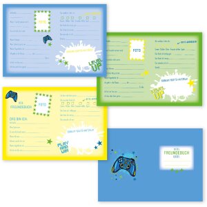 Френдебук Level Up! від Goldbuch — стильна книжка для друзів, 88 сторінок, формат A5, високоякісний друк