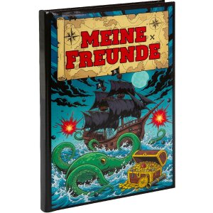 Золотий друг — записник з 88 ілюстрованими сторінками, формат DIN A5, 15x21 см