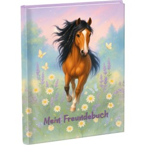 Книга друзів Wiesenglück 15x21 см, DIN A5, 88 сторінок, високоякісний друк