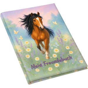 Книга друзів Wiesenglück 15x21 см, DIN A5, 88 сторінок, високоякісний друк