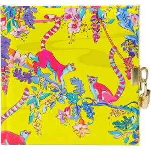 Діарій Goldbuch Wild Life Lemurs 16,5 х 16,5 см, золоте...