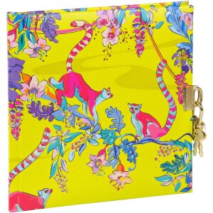 Діарій Goldbuch Wild Life Lemurs 16,5 х 16,5 см, золоте...