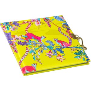 Діарій Goldbuch Wild Life Lemurs 16,5 х 16,5 см, золоте тиснення, з замком