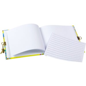 Діарій Goldbuch Wild Life Lemurs 16,5 х 16,5 см, золоте тиснення, з замком