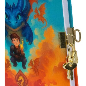 Денник Драконів Goldbuch 16x16 см, білий, з замком