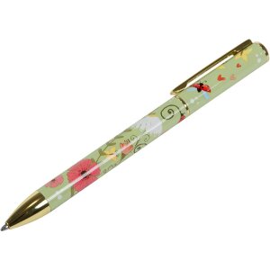 Золотий блокнот Goldbuch «Таємний сад» сапфірно-зелений з ручкою та зошитом