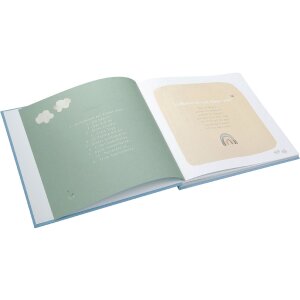 Goldbuch Babytagebuch Wolkenpoesie blau 24x22 cm