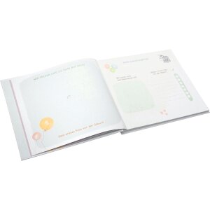 Goldbuch Babytagebuch Hoch hinaus! 24x22 cm, 100 illustrierte Seiten