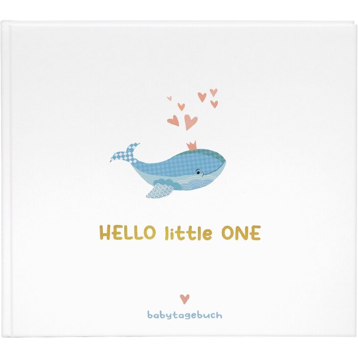 Goldbuch Babytagebuch Little Splash 24x22 cm, 100 illustrierte Seiten