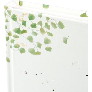 Зошит Goldbuch Garden Calm 15x22 см, 200 аркушів, ниткова зв’язка, золота гравіра