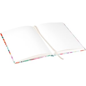 Золотий зошит Velvet Bloom 15x22 см, 200 аркушів, з’єднання нитками, золоте відтінкування