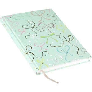 Зошит Goldbuch з лентою тауpei 15x22 см, швовне з’єднання, золоте відтінкове оформлення