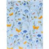 Золотий зошит Secret Garden Blue 15x22 см з золотим тисненням та колірною зв’язкою