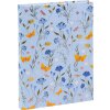 Золотий зошит Secret Garden Blue 15x22 см з золотим тисненням та колірною зв’язкою