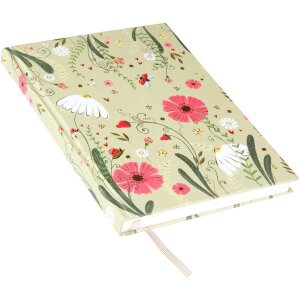 Зошит Goldbuch «Secret Garden: Time to Bloom» 15x22 см — ніжні квіти та золоте тиснення