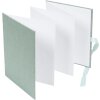 Фотоальбом Goldbuch Leporello Summertime sage green, льон, 15,5x19 см