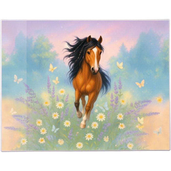 Абразивна паперова підкладка Goldbuch Wiesenglück 49x38 см для дітей, легко вимивна