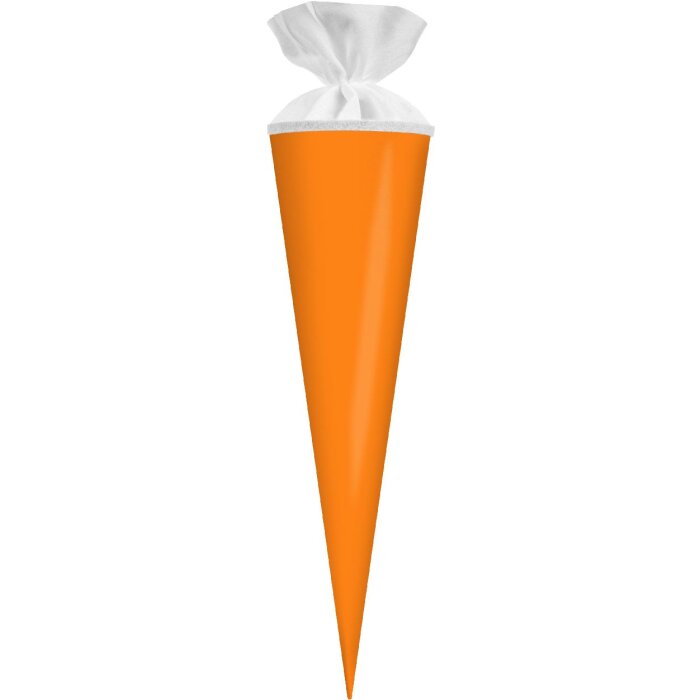 Коробка для рукоділля Goldbuch з фільцевим замком неоново-помаранчевого кольору 19х70 см