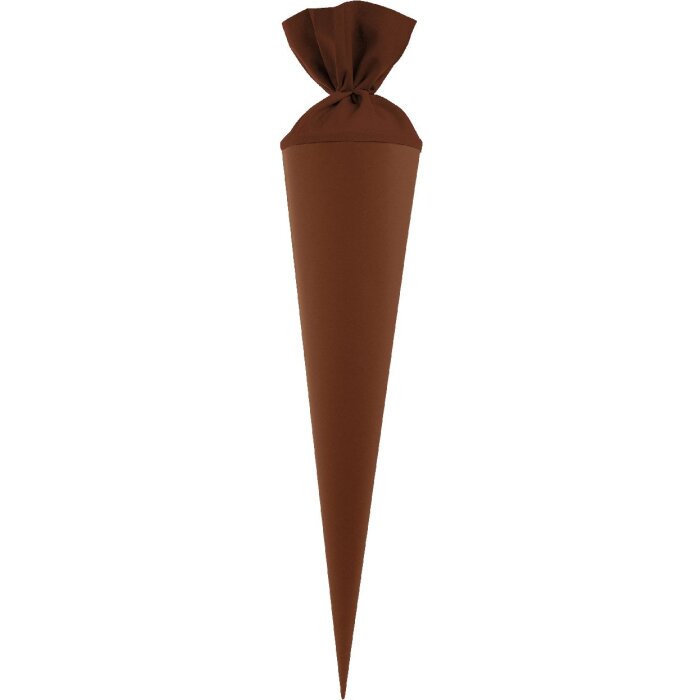 Коробка для творчості Goldbuch з фільцевим застібком шоколадно-коричневого кольору 19x70 см