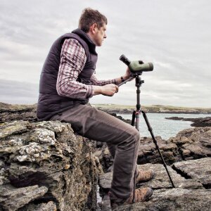 Компактний споттер Kowa TSN-501 20-40x50, чорний, водонепроникний, для природи