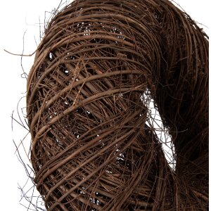 Декоративная гирлянда из ротанга Clayre & Eef Ø 60x18 см коричневый